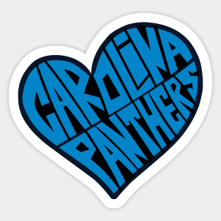 Panther football warp text Sticker